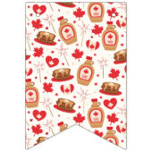 À Fanions Bannière fête du Canada (Premier drapeau)