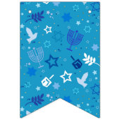 À Fanions Bannière Hanoukka Stars (Deuxième drapeau)