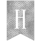 À Fanions Bannière Hanoukka Swallowtail Simply Elegant (Deuxième drapeau)