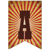 À Fanions Bannière haut pour Cirque Thème Anniversaire (Deuxième drapeau)