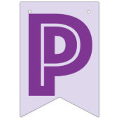 À Fanions BANNIÈRE HEUREUSE de RETRAITE, couleur pourpre (Troisième drapeau)