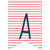 À Fanions Bannière heureuse d'étamine d'aventure de jour (Troisième drapeau)