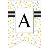 À Fanions Bannière heureuse d'étamine de fête d'anniversaire (Deuxième drapeau)