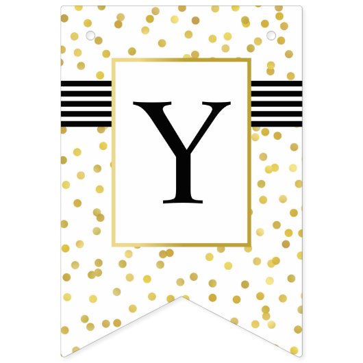 À Fanions Bannière heureuse d'étamine de fête d'anniversaire (Cinquième drapeau)