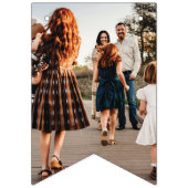 À Fanions Bannière Joyeux + Bright Marquee Bund - Rouge (Deuxième drapeau)