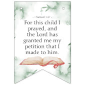 À Fanions Bannière "L'Enfant De Dieu" (Premier drapeau)