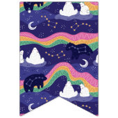 À Fanions Bannière Northern Lights (Troisième drapeau)