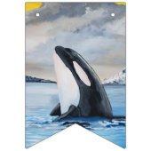 À Fanions Bannière Orca Bunting (Troisième drapeau)