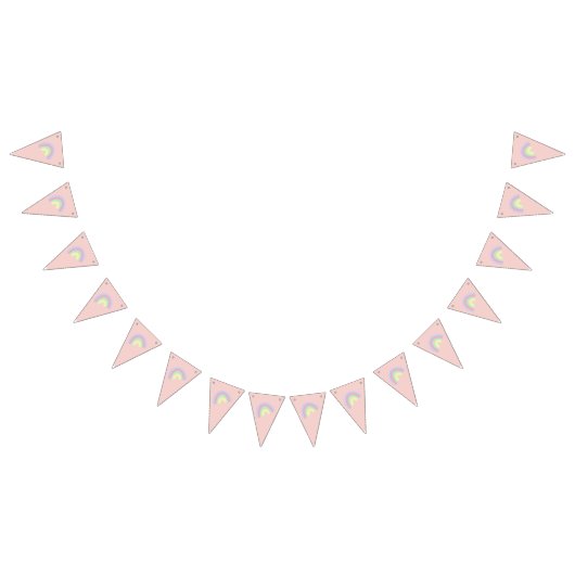 À Fanions Bannière Pastel Rainbow bunker (Tout)