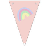 À Fanions Bannière Pastel Rainbow bunker (Troisième drapeau)