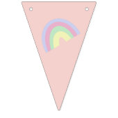 À Fanions Bannière Pastel Rainbow bunker (Deuxième drapeau)