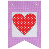 À Fanions Bannière photo personnalisée (Troisième drapeau)