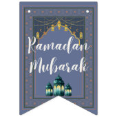 À Fanions Bannière Ramadan Moubarak Bunting (Troisième drapeau)