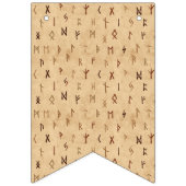 À Fanions Bannière Runes (Deuxième drapeau)