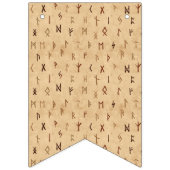 À Fanions Bannière Runes (Premier drapeau)