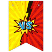 À Fanions Bannière Superhero/Gamer Party (Troisième drapeau)