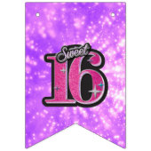 À Fanions Bannière Sweet 16 (Premier drapeau)