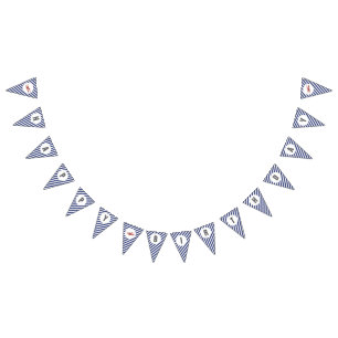 À Fanions Bannière vintage de joyeux anniversaire d'avion