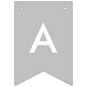 À Fanions Bébé bannière bleue et argentée de Nagpal (Deuxième drapeau)