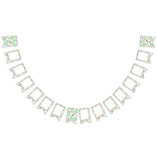 À Fanions Berry 1er anniversaire Bannière photo mensuelle