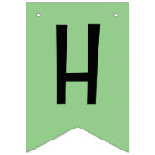 À Fanions Bonne bannière d'anniversaire (Deuxième drapeau)