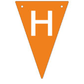 À Fanions Bonne bannière d'anniversaire avec des rayures (Deuxième drapeau)