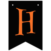À Fanions Bonne bannière Halloween (Deuxième drapeau)