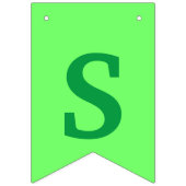 À Fanions Bonne fête de la Saint Patrick Bannière (Deuxième drapeau)