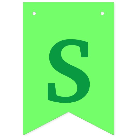 À Fanions Bonne fête de la Saint Patrick Bannière (Deuxième drapeau)