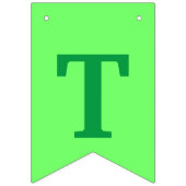 À Fanions Bonne fête de la Saint Patrick Bannière (Troisième drapeau)