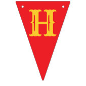 À Fanions Carousel Cirque Carnaval Bonne Bannière d'annivers (Deuxième drapeau)