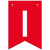 À Fanions C'est une bannière de Baby shower Arc-en-ciel (Troisième drapeau)