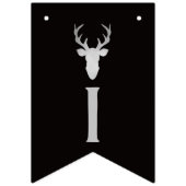 À Fanions C'est une bannière de Baby shower de garçon, cerf (Deuxième drapeau)