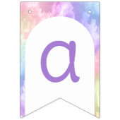 À Fanions Cloud Neuf Bannière d'anniversaire joyeuse - Aquar (Troisième drapeau)