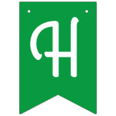 À Fanions Dinosaur mignon Bannière de Bunting Anniversaire (Deuxième drapeau)