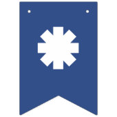 À Fanions do-it-yourself Créez votre propre bannière Rouge B (Premier drapeau)