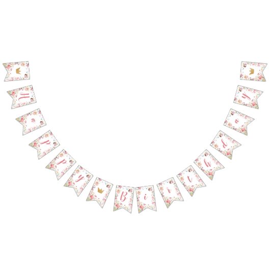 À Fanions Fairy Joyeux Anniversaire Bannière (Tout)