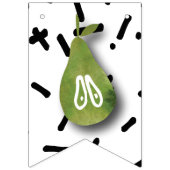 À Fanions Fête d'anniversaire de fruit de la BANNIÈRE | (Deuxième drapeau)