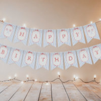 Fille Arc Bannière d'anniversaire 4 juillet