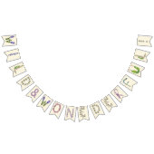 À Fanions Fille sauvage et merveilleuse Bannière d'anniversa (Tout)