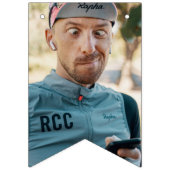 À Fanions Funny Bachelorette Groom Face Bannière Photos Pers (Premier drapeau)