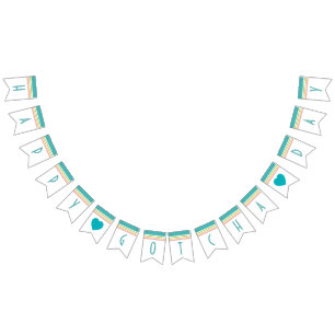 À Fanions Gotcha bannière heureuse de partie d'adoption de