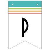 À Fanions Gotcha bannière heureuse de partie d'adoption de (Troisième drapeau)