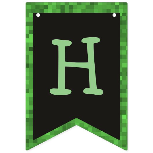 À Fanions Jeu Bonne Bannière d'anniversaire (Deuxième drapeau)