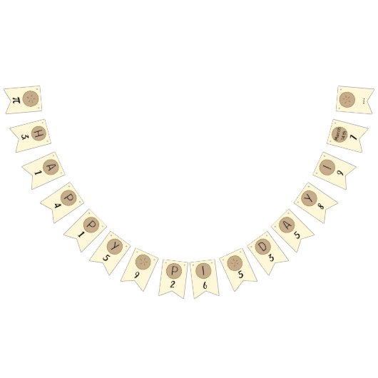 À Fanions Joyeux Jour du Pi ! Bannière des mathématiques de (Tout)