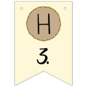 À Fanions Joyeux Jour du Pi ! Bannière des mathématiques de (Deuxième drapeau)