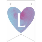 À Fanions L'amour est dans la bannière aérienne (Deuxième drapeau)