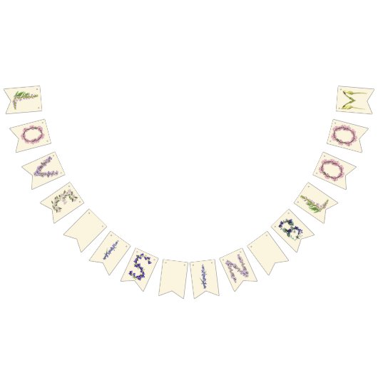 À Fanions L'amour est dans la bannière Bloom (Tout)