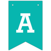 À Fanions Mermaid thème Joyeux Anniversaire bannière de la f (Troisième drapeau)