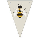 À Fanions Panneau de bannière de Bunting d'abeilles illustré (Deuxième drapeau)